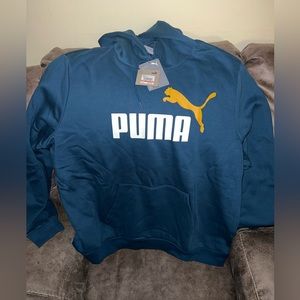 Mens Puma Hoodie Size: 3XL Color: Green NWT